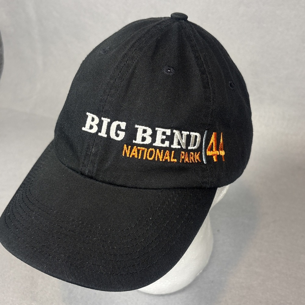 Vintage Big Bend National Park Texas '44 Strapback Hat Fahrenheit 90s
